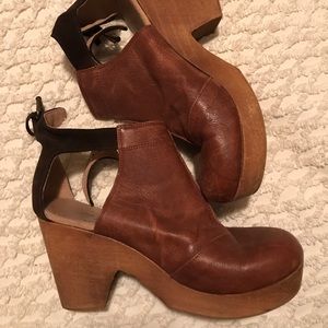 Free People clog booties